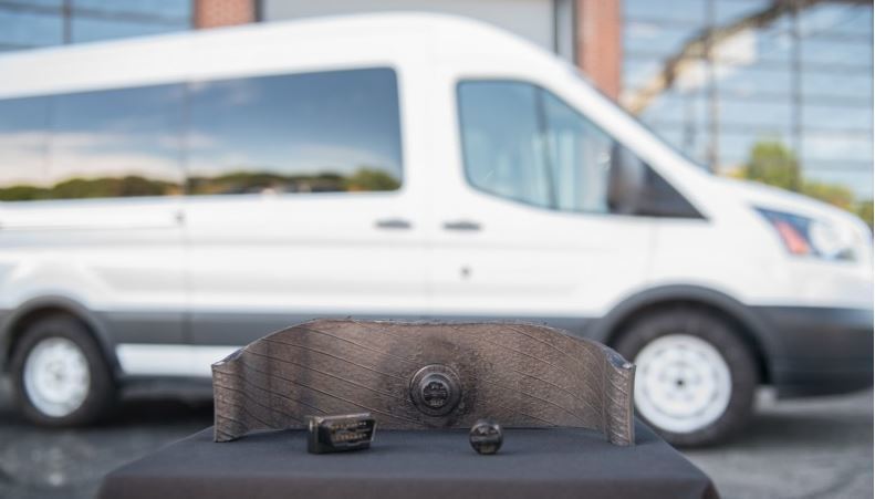 Una furgoneta Goodyear Sightline Frist