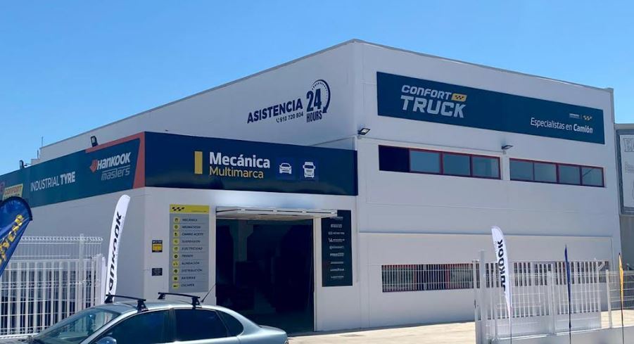 Imagen del nuevo centro Confortauto de Grupo Soledad en Algeciras