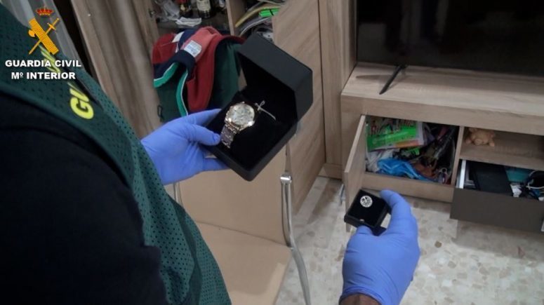 La Guardia Civil interviene más de 3 toneladas de cable de cobre robado