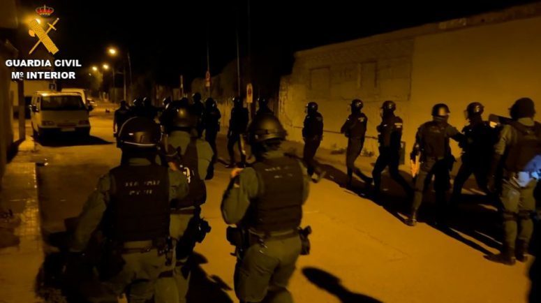 La Guardia Civil interviene más de 3 toneladas de cable de cobre robado