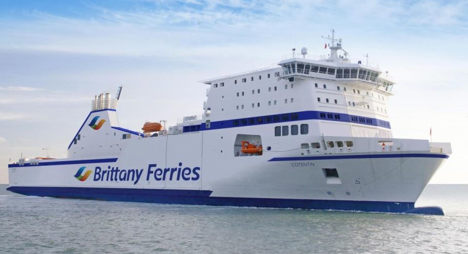 Imagen del buque Cotentin de Brittany Ferries