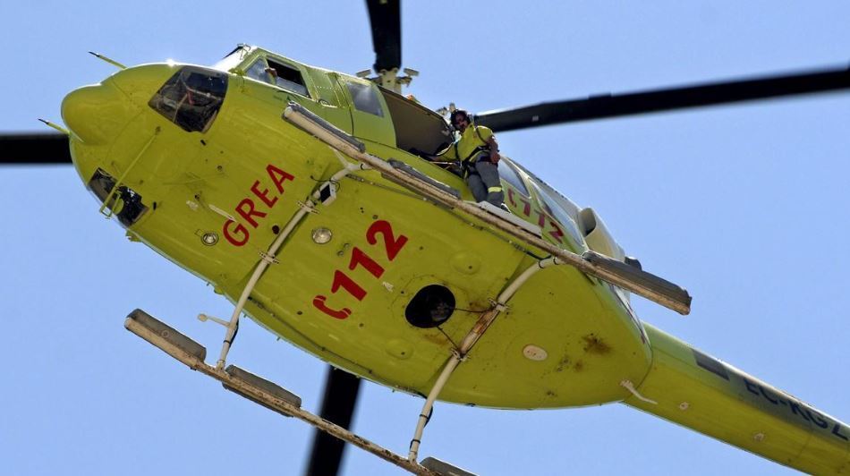 Helicóptero del 112 de Andalucía,