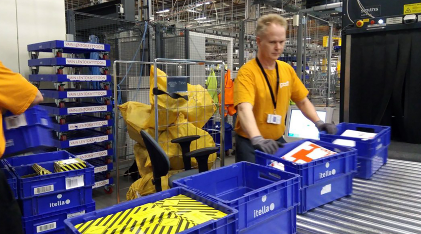 Trabajadores de correos de Finlandia