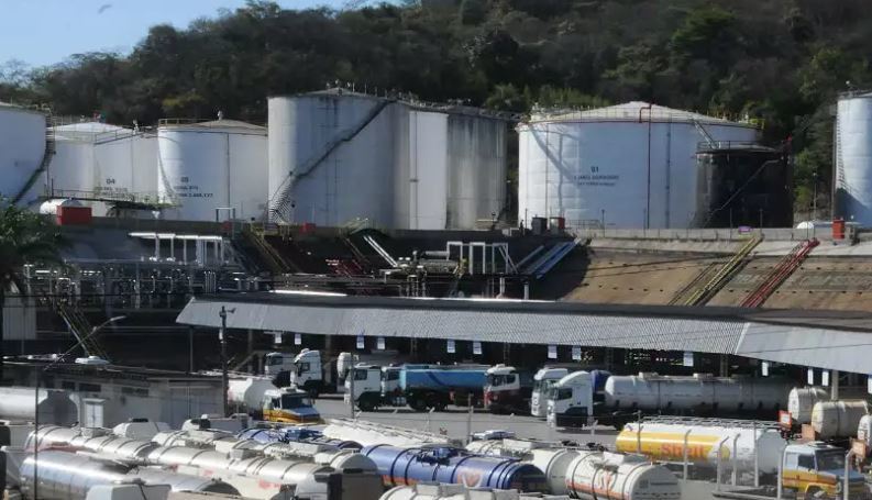 Imagen de la refinería de Petrobras en Minas Gerais