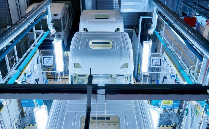 Hacia una producción más circular en la fábrica de cabinas de Scania en Oskarshamn