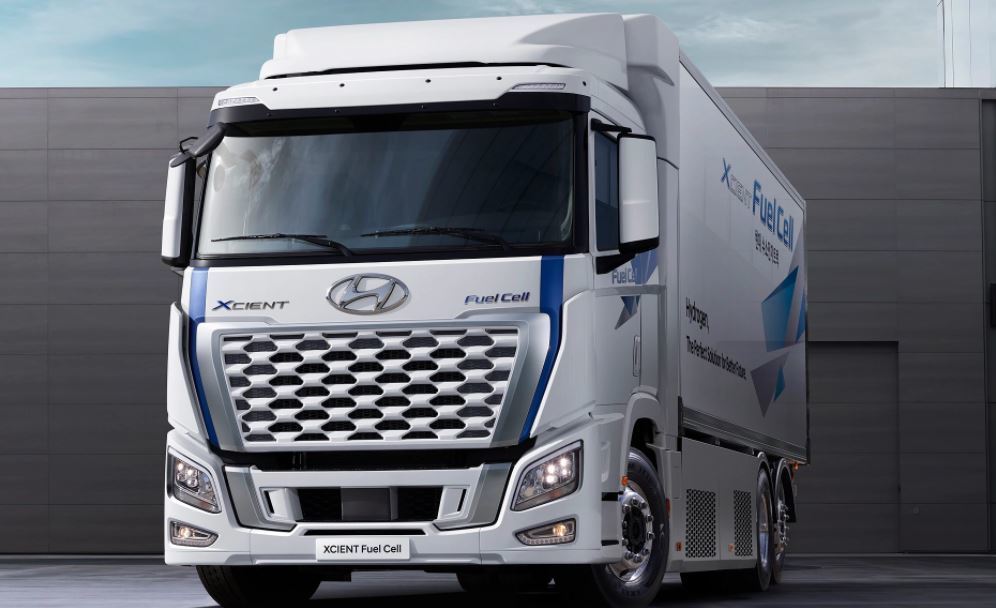 Imagen del camión Hyundai XCIENT Fuel Cell