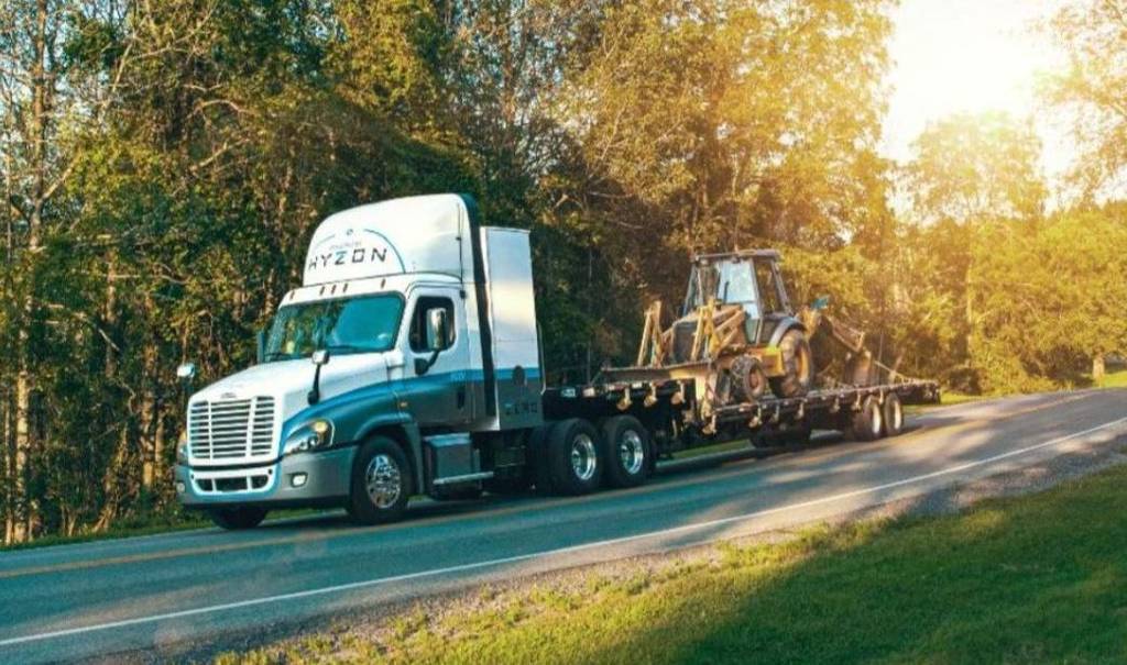 Hyzon Motors entregará un camión a hidrógeno para pruebas de transporte real en California