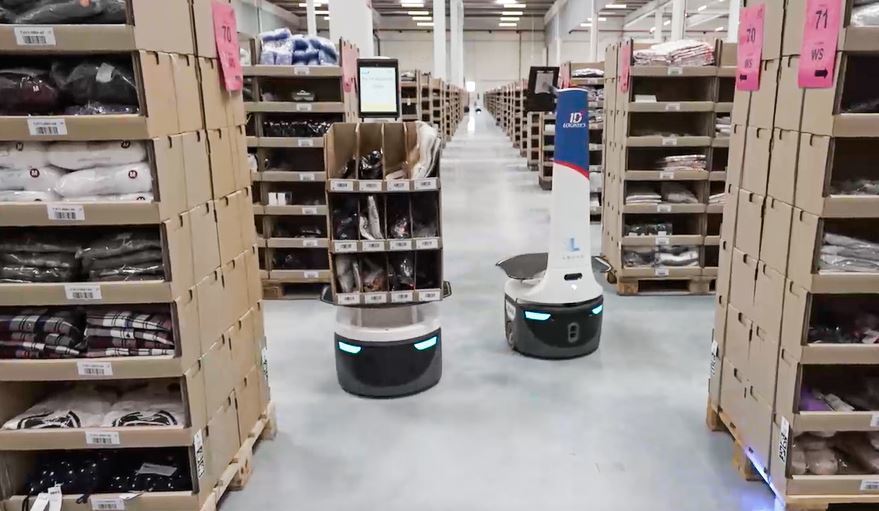 Imagen de un almacén de ID Logistics
