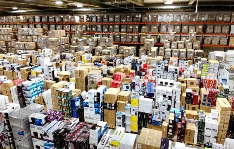 Imagen de un almacén de ID Logistics