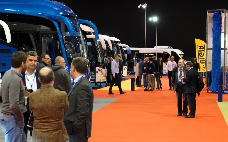 Imagen de la inauguración de ExpoBus Iberia 2019
