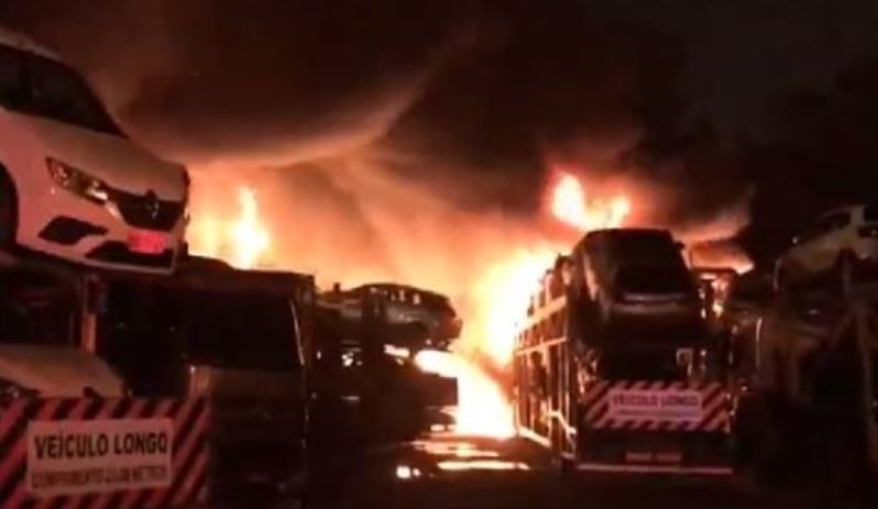 Imagen del incendio