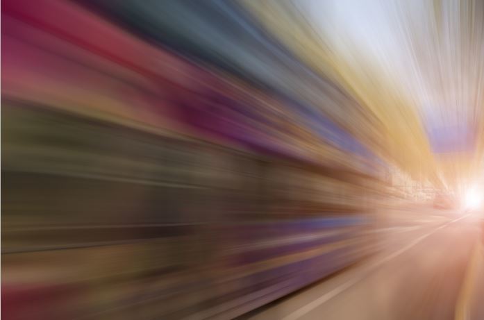 Imagen de velocidad tren