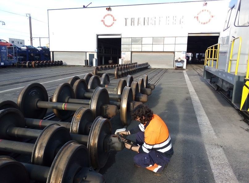 Un trabajador de IT Competence Center Logistics