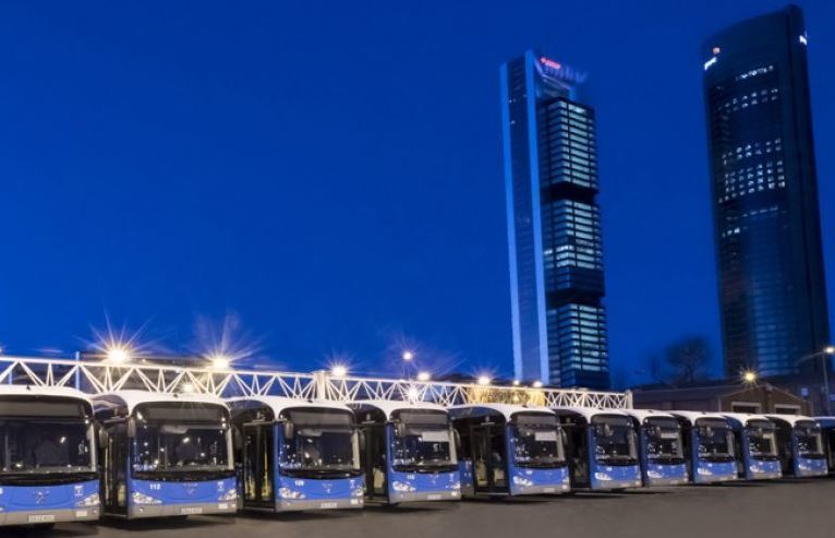 Presentación de los nuevos autobuses de Irizar EMT Madrid
