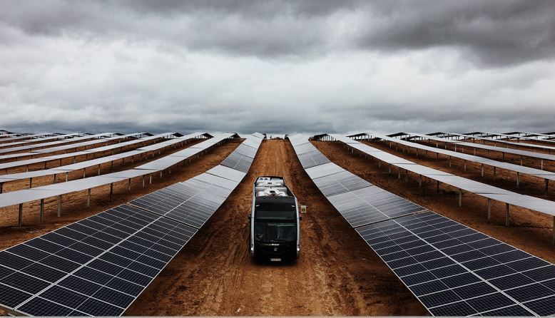 Imagen del parque solar