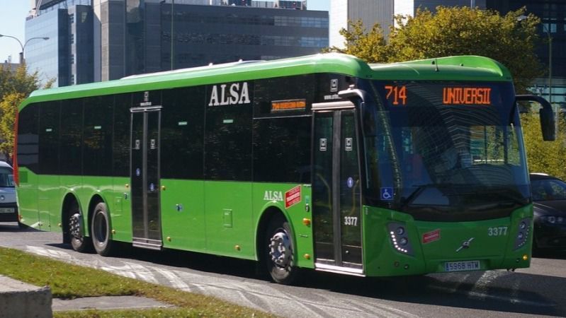 Un autobús de Irubus
