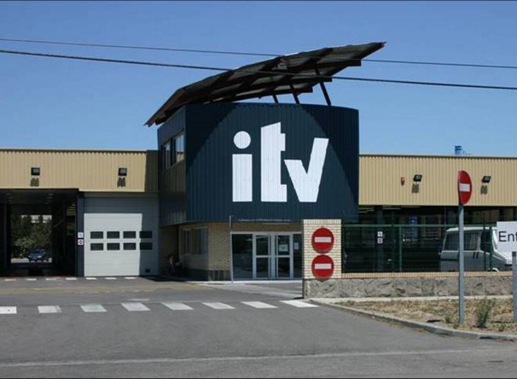Vista de la ITV de Malpica,