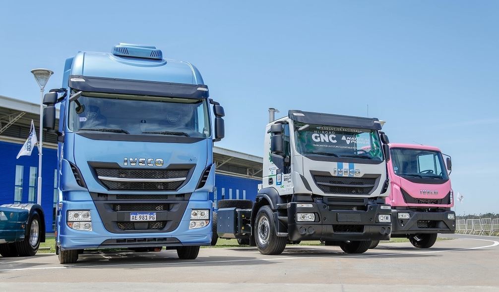 IVECO Argentina exhibió su gama de camiones a gas en Expo Escobar