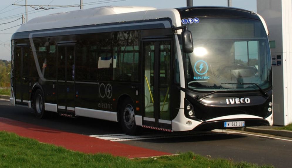Imagen de uno de los autobuses de IVECO BUS