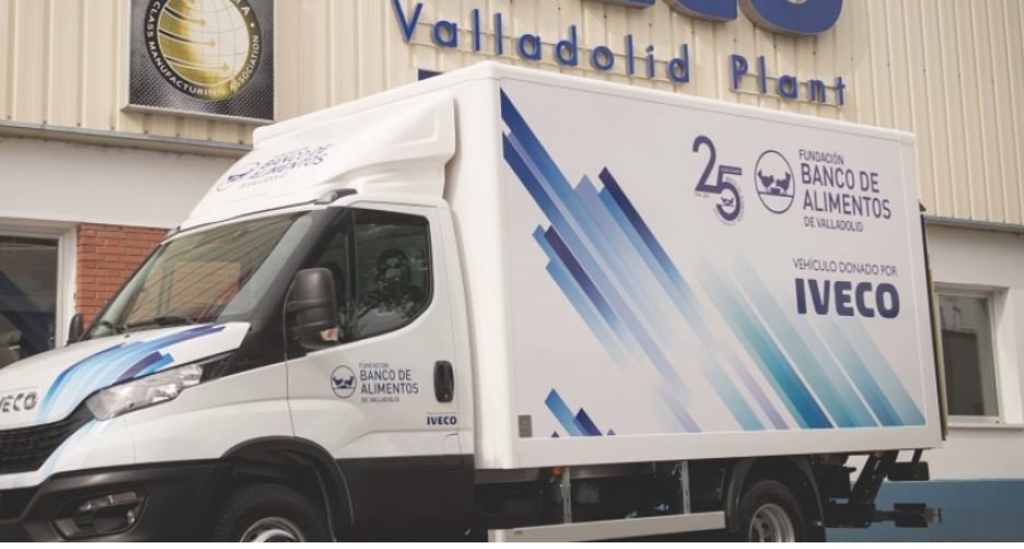 IVECO España dona un vehículo ligero Daily al Banco de Alimentos de Valladolid