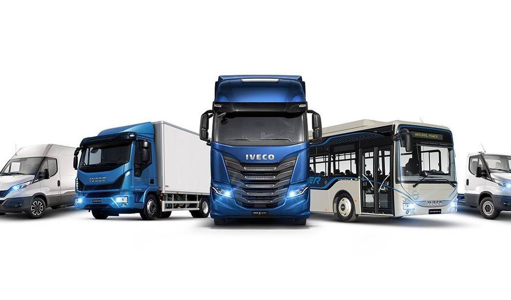 Imagen de los vehículos industriales de IVECO para la campaña IVECO ON