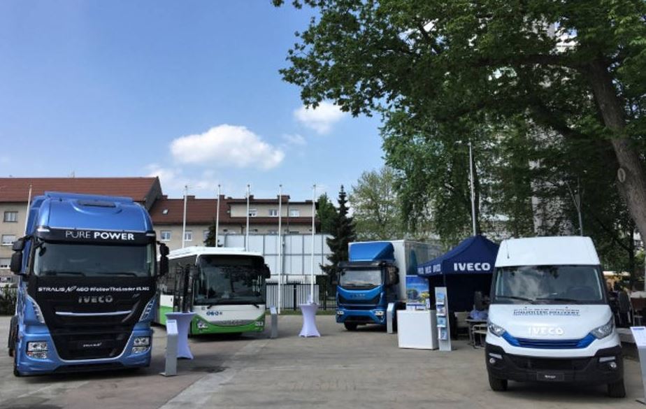 Imagen de los vehículos de gas natural de Iveco