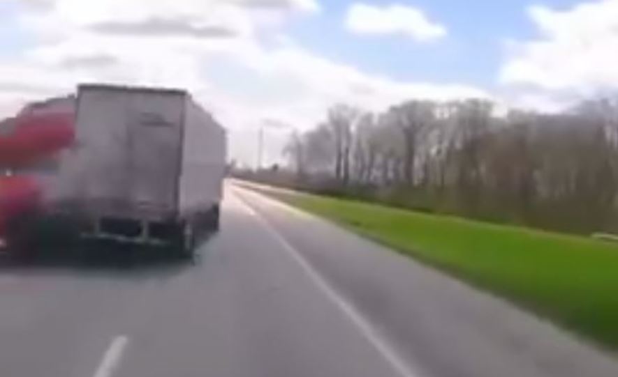 Imagen del impresionante accidente