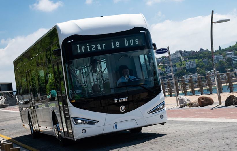 Uno de los autobuses eléctricos de Irizar e-Mobility