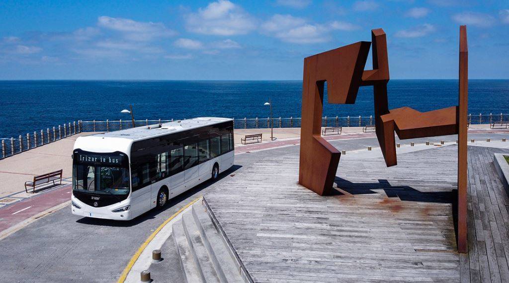 Imagen de un autobús eléctrico de Irizar e-Mobility