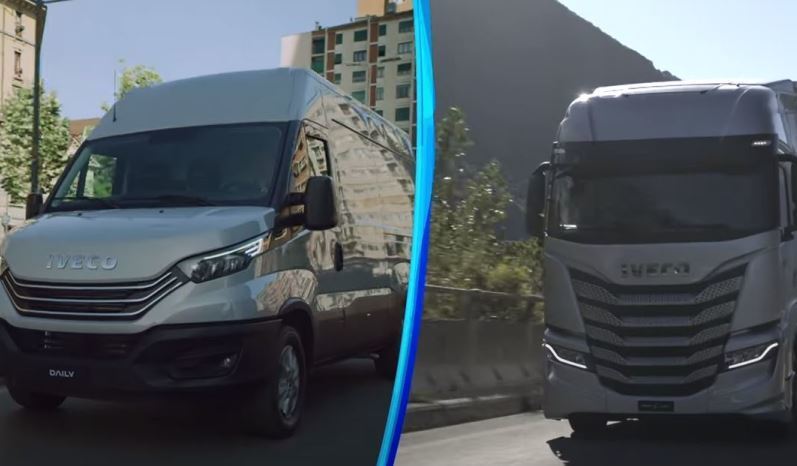 Imagen de los nuevos Iveco Daily y S-Way que presentó hoy