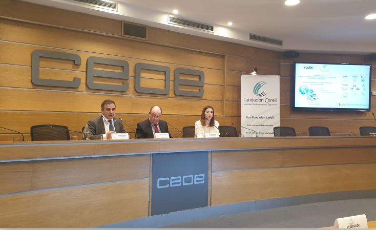Imagen durante la jornada de la Fundación Corell sobre el Brexit