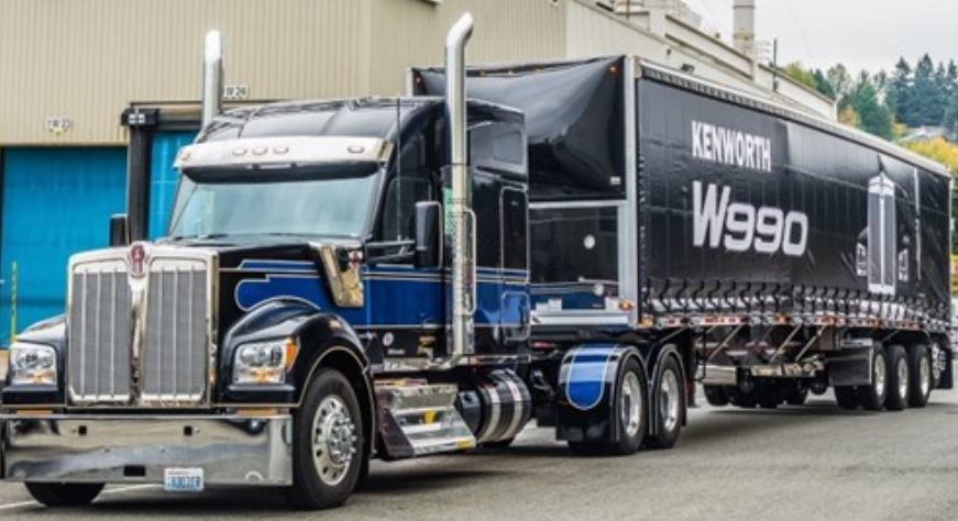 Un camión Kenworth