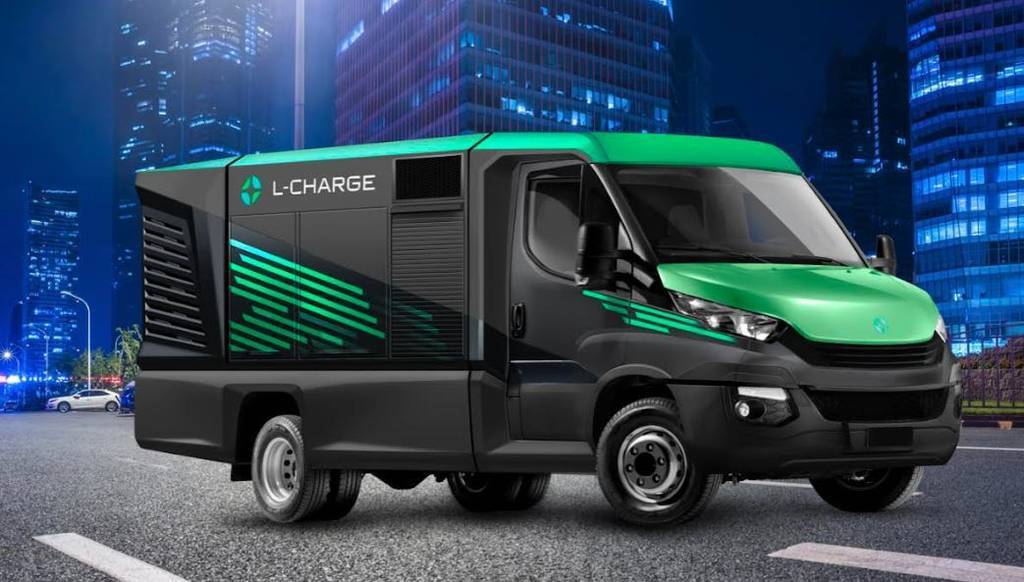 Imagen de la infraestructura de carga de L-Charge en Europa