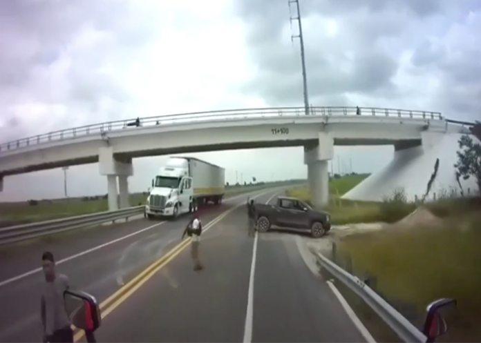 Imagen de un asalto a camioneros