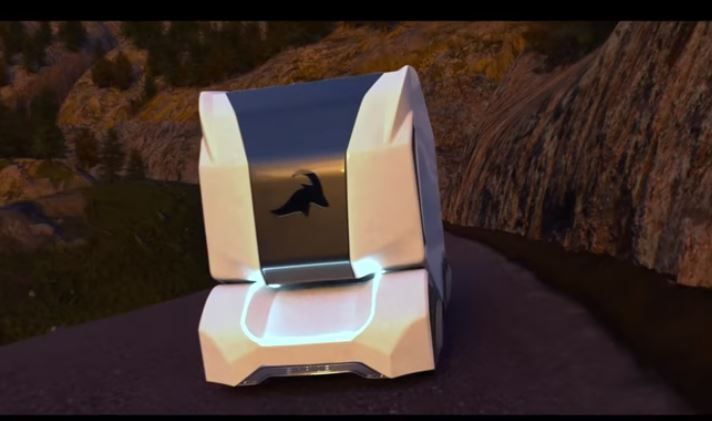T-Pod el camión de reparto eléctrico.