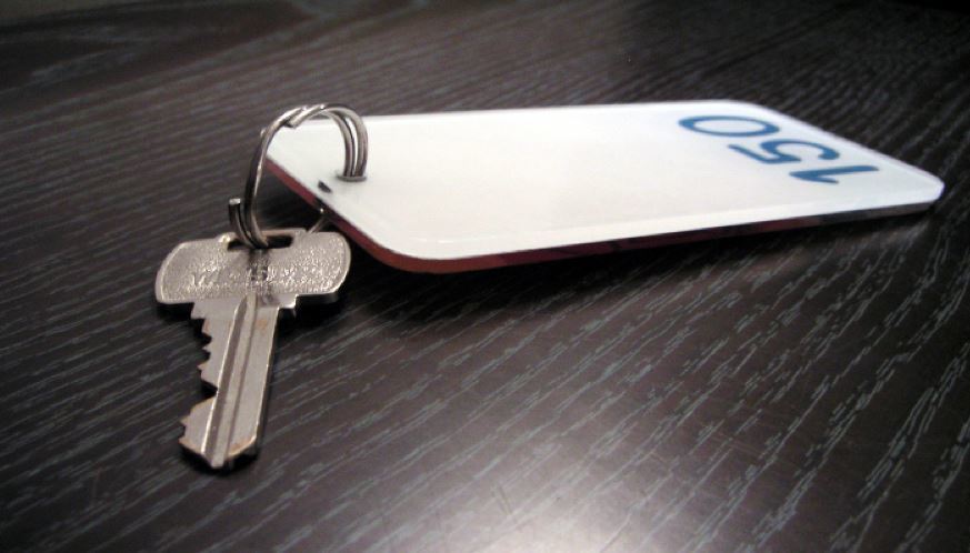 Imagen de una llave de hotel