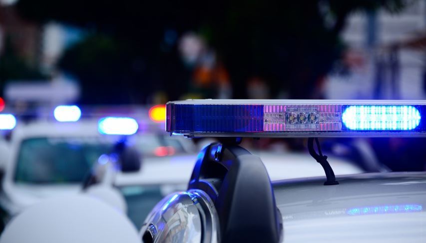 Luces azules de emergencia