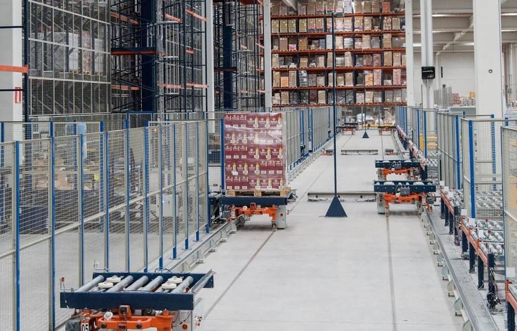 Imagen del centro de logística de Cabanillas
