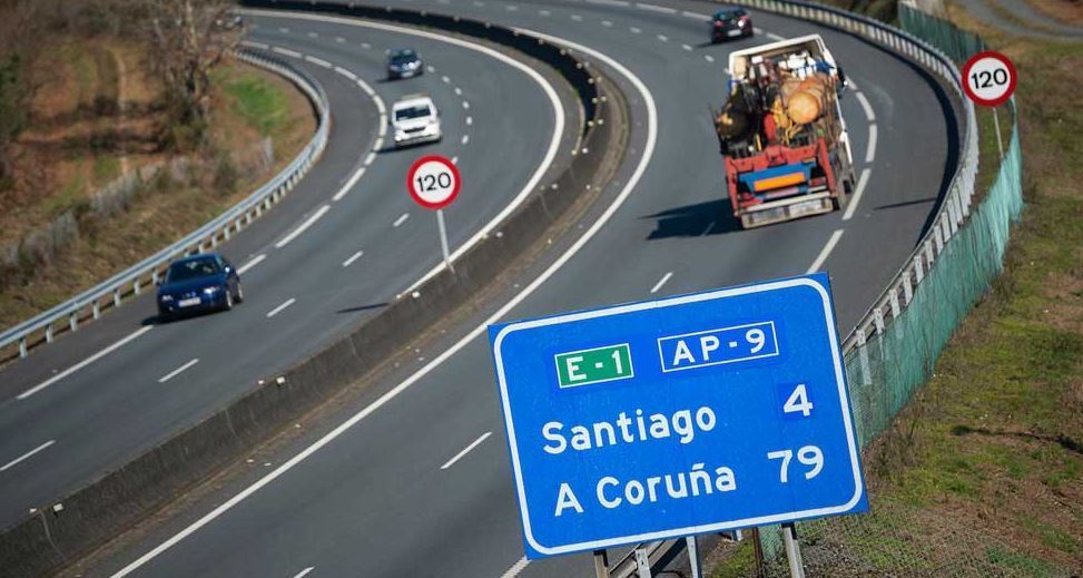 Imagen de la AP-9, sus precios comprometen la competitividad
