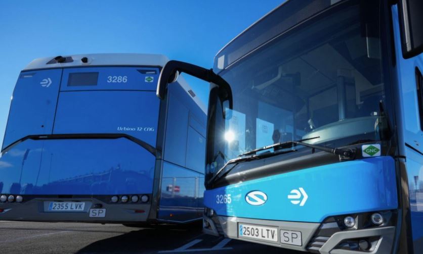 La EMT incorpora 91 nuevos autobuses de GNC