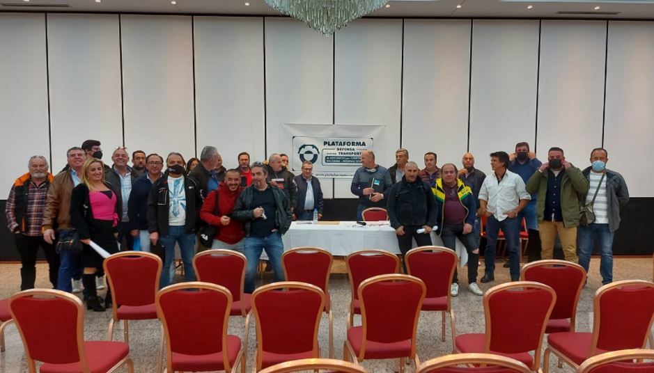 La Plataforma en Defensa del Sector del Transporte sigue uniendo al transporte de base