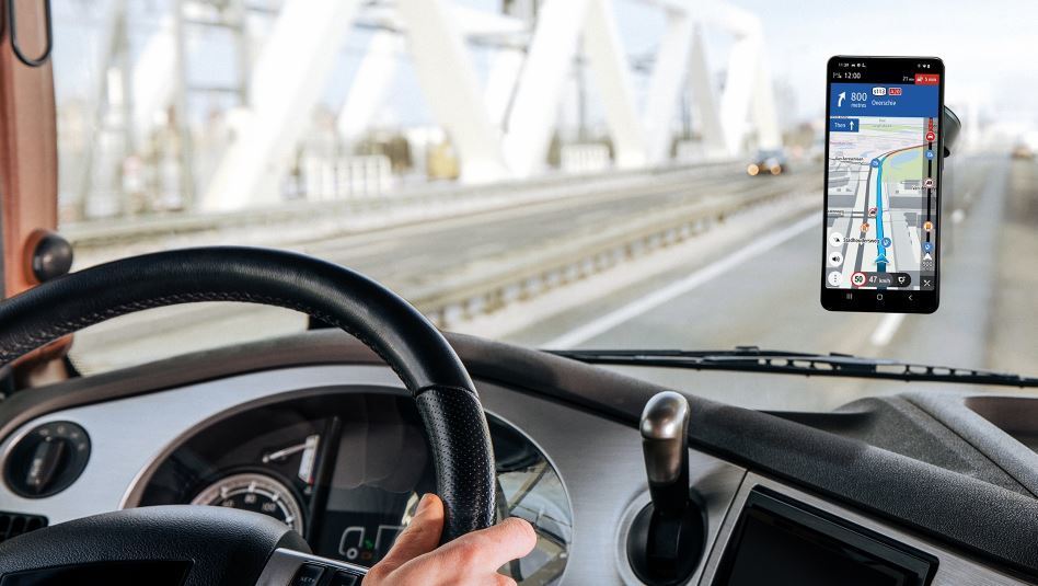 Imagen de La aplicación GO Navigation de TomTom presenta la navegación para camiones