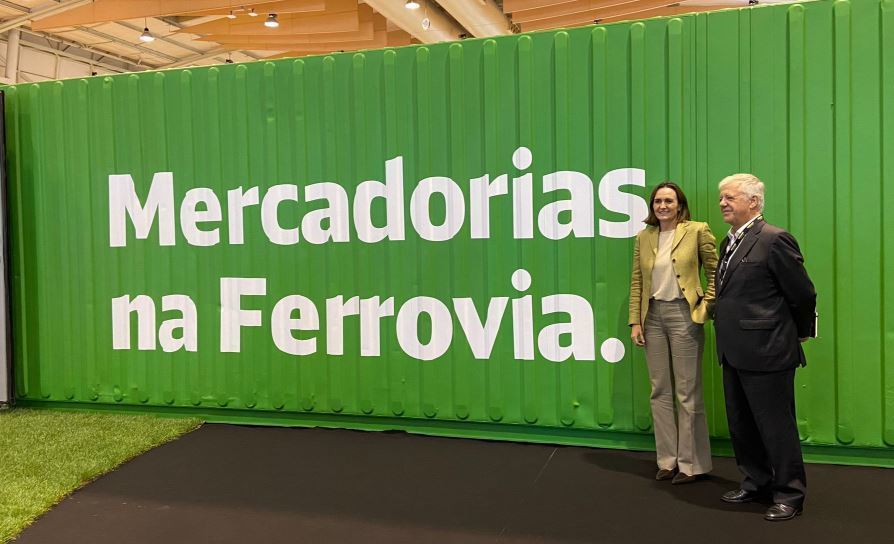 Imagen de La campaña internacional “Mercancías al tren” llega a Portugal