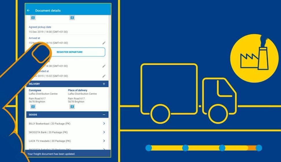 Digitalización de la documentación de transporte del camionero