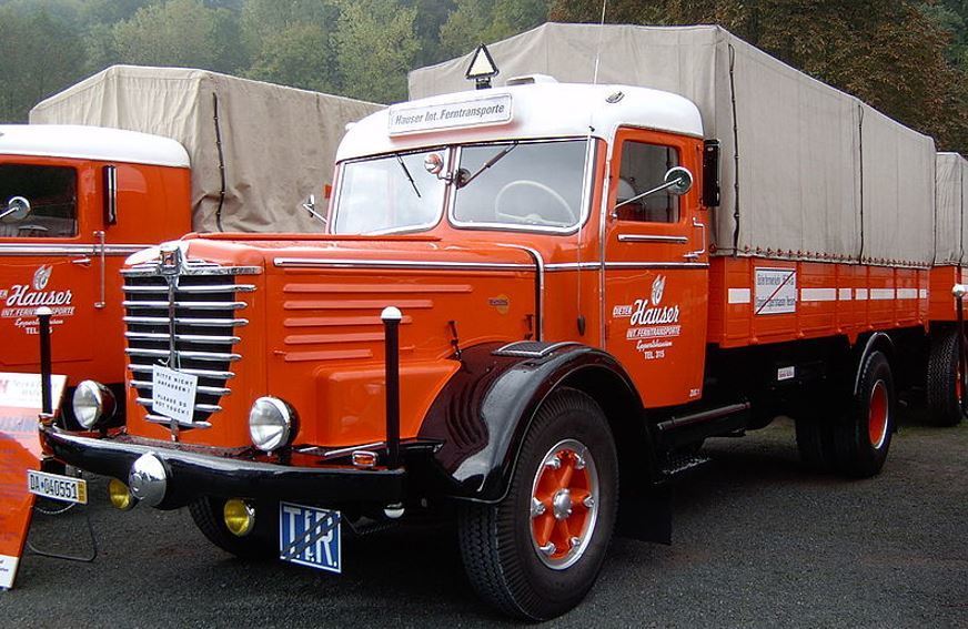La historia de los camiones y autobuses alemanes Büssing