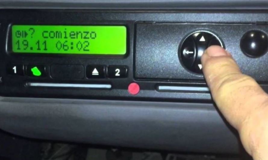 Imagen de un tacógrafo