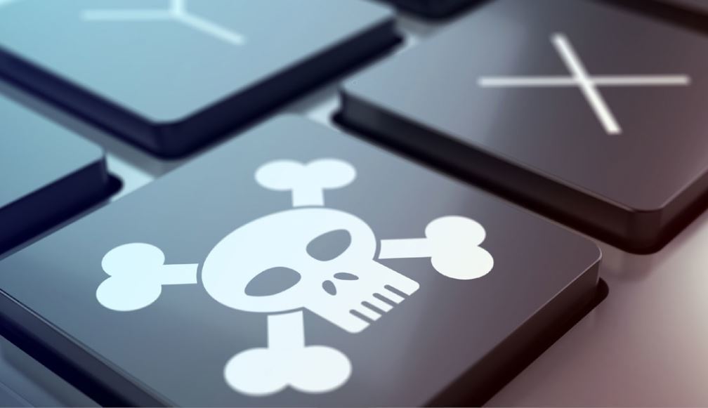 Imagen de piratería online