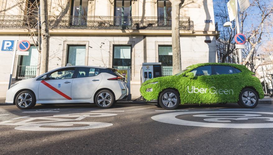 Imagen de de Uber Green en Madrid