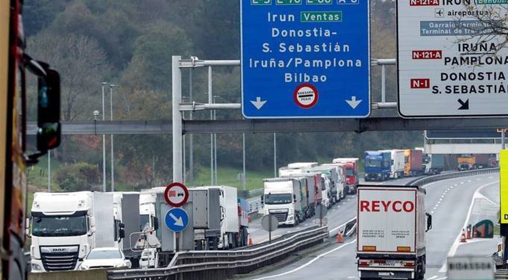 Imagen del transporte por carretera en Euskadi