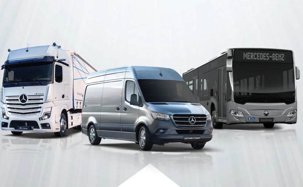 Vehículos comerciales de Mercedes Benz